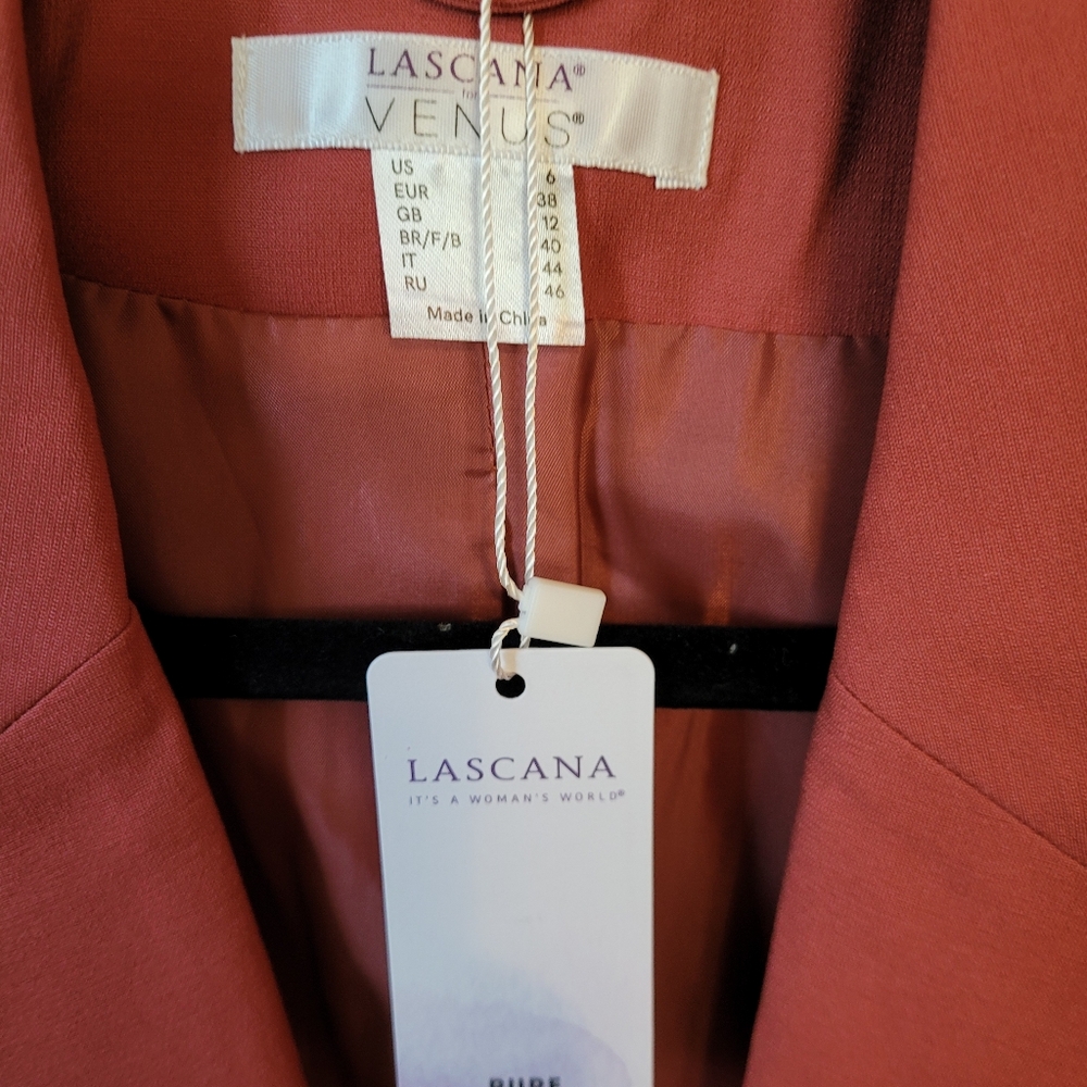 Button-Front Blazer - Picture 6 of 6